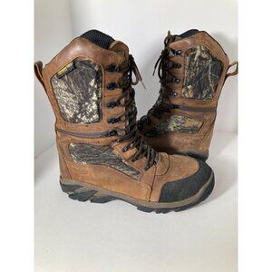 Mens Muck Whitetail 400 10" Leather‎ Camo Brown Hunting Boots 14W Need Insoles